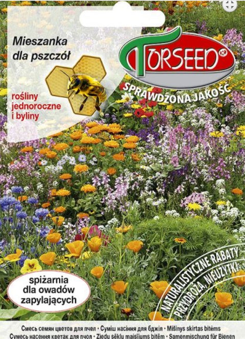 Mieszanka kwiatów dla pszczół