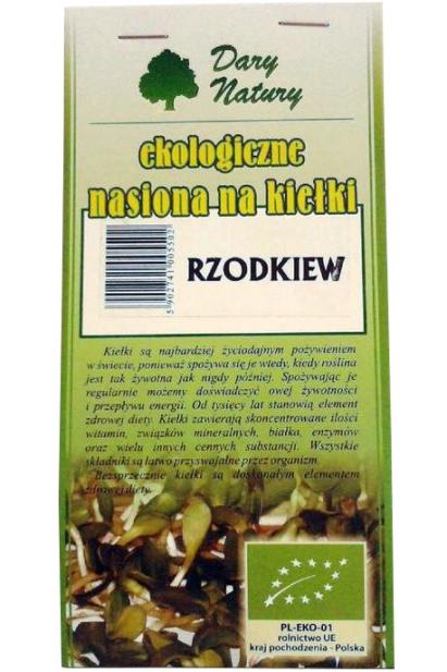 Rzodkiew na kiełki