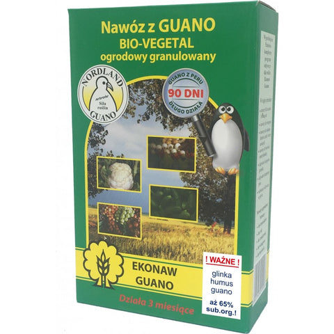 Nawóz z naturalnym guano Bio-vegetal