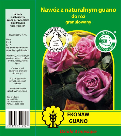 Nawóz z naturalnym guano